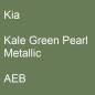 Preview: Kia, Kale Green Pearl Metallic, AEB.